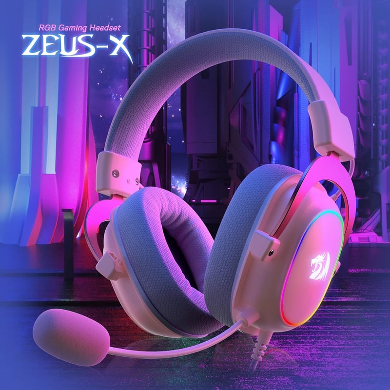 Redragon H510 Zeus 7.1 Surround Gaming Headset RGB Mikrofon PC PS4 Xbox