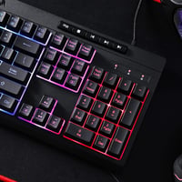 Redragon K512 Shiva RGB Gaming Billentyűzet Membrán Wrist Rest - black 8