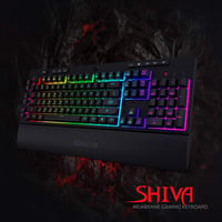 Redragon K512 Shiva RGB Gaming Billentyűzet Membrán Wrist Rest - black 3
