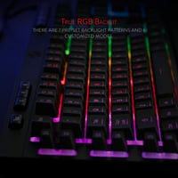 Redragon K512 Shiva RGB Gaming Billentyűzet Membrán Wrist Rest - black 5