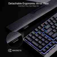 Redragon K515 Shiva RGB Gaming Billentyűzet Mechanikus Érzet 98 Gomb 5