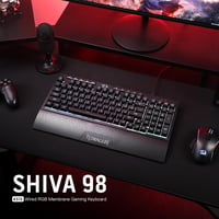 Redragon K515 Shiva RGB Gaming Billentyűzet Mechanikus Érzet 98 Gomb 9