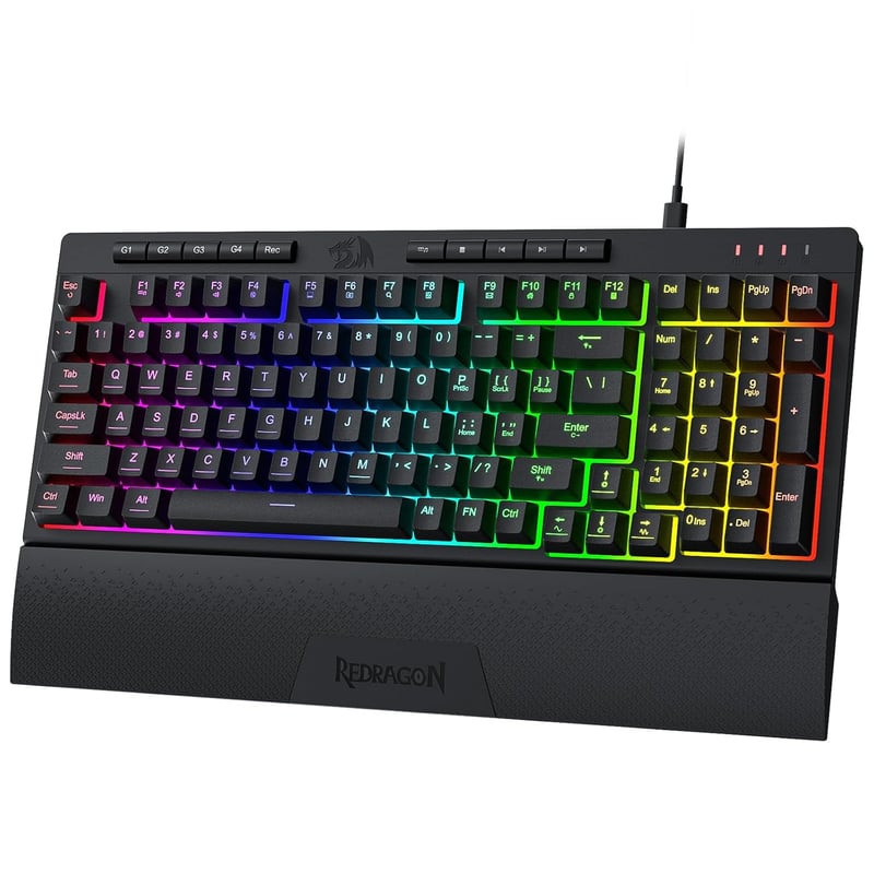 Redragon K515 Shiva RGB Gaming Billentyűzet Mechanikus Érzet 98 Gomb