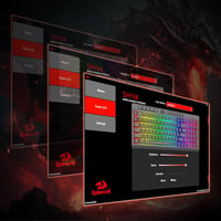 Redragon K515 Shiva RGB Gaming Billentyűzet Mechanikus Érzet 98 Gomb 8