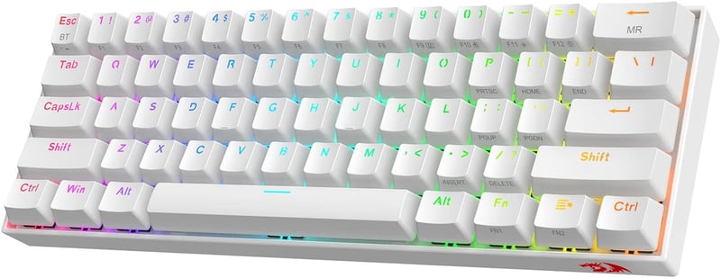 Redragon K530 Draconic 60% Mechanikus Gamer Billentyűzet RGB, Bluetooth/Vezetékes/2.4GHz