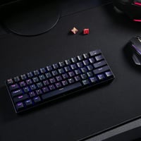 Redragon K530 Pro Draconic 60% mechanikus gaming billentyűzet RGB LED, vezeték nélküli 9
