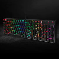 Redragon K556 Mechanikus Gaming Billentyűzet RGB Világítás Piros Switch 9