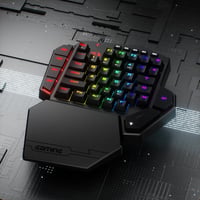 Redragon K585 PRO Vezeték Nélküli Egykezi Mechanikus Gamer Billentyűzet, 42 Gomb, RGB Háttérvilágítás, 7 Makró Gomb, Mágnesesen Rögzíthető C 8