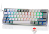 Redragon K617 Fizz 60% Német QWERTZ Gaming Billentyűzet RGB LED Mechanikus 1