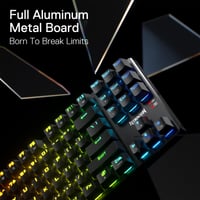 Redragon K660RGB-PRO K556 TKL Vezeték nélküli Mechanikus Gaming Billentyűzet, 80% 87 Gombos, BT/2.4GHz Tri-Mode, Alumínium, Hot-Swap, Piros Kapcsoló, Mac Funkciók 4