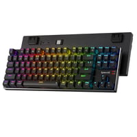 Redragon K660RGB-PRO K556 TKL Vezeték nélküli Mechanikus Gaming Billentyűzet, 80% 87 Gombos, BT/2.4GHz Tri-Mode, Alumínium, Hot-Swap, Piros Kapcsoló, Mac Funkciók 1