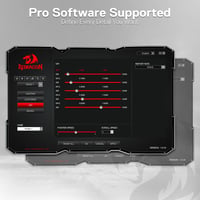 Redragon M908 Impact RGB LED gamer egér 12400 DPI optikai vezetékes fehér 8