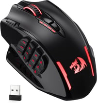 Redragon M913 Impact Elite bežični gaming miš, 16000 DPI, 20 programabilnih tipki, 45 sati trajanja baterije, RGB osvjetljenje, 12 bočnih tipki 2