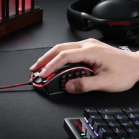 Redragon M990 MMO Gamer Egér 32000 DPI RGB 23 Programozható Gomb 7