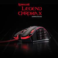 Redragon M990 MMO Gamer Egér 32000 DPI RGB 23 Programozható Gomb 2