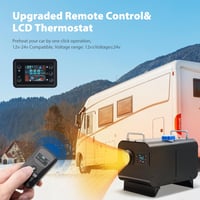 Redriver 8 kW Diesel Fűtés 12V/24V LCD Távirányítóval Autó Lakóautó Teherautó Hajó 3