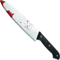 REDSTAR FANCY DRESS Halloween Véres Műkés 30 cm - Zombi Jelmez Kiegészítő Műanyag Tréfaeszköz - Horror Dekoráció Színházi Kellék Jelmezbálra 1