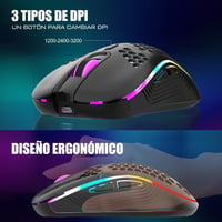 RedThunder 60% Wireless Mechanikus Gaming Billentyűzet RGB Háttérvilágítással 5