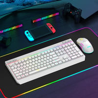 RedThunder K20 Wireless Gaming Billentyűzet és Egér Szett, QWERTZ DE, RGB Háttérvilágítás, 4800DPI 7