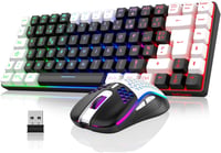 RedThunder K84 Combo Vezeték nélküli AZERTY Billentyűzet és Egér RGB Háttérvilágítással 1