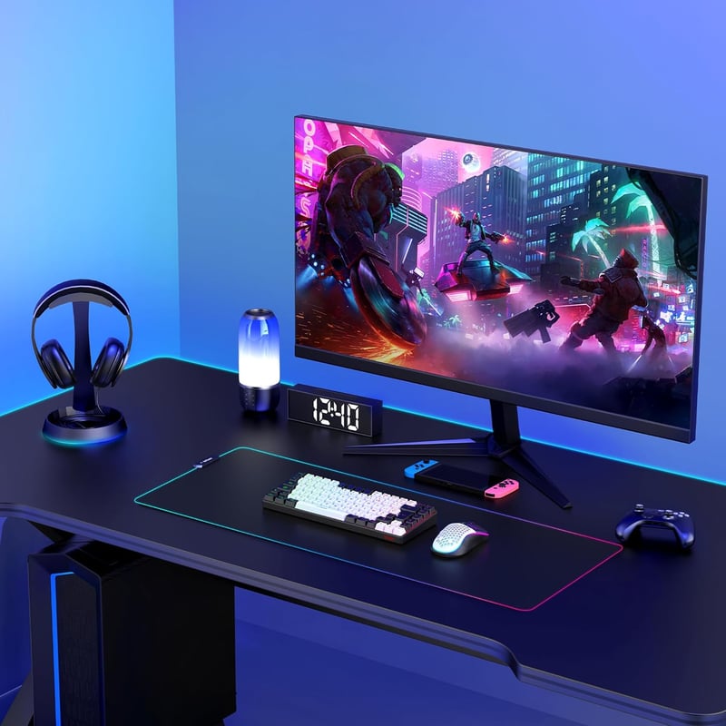 RedThunder K84 Combo Vezeték Nélküli Billentyűzet és Egér Szett - RGB Háttérvilágítás, TKL 75% Kompakt, Újratölthető, Méhsejt Optikai Egér
