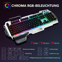 RedThunder K900 Gamer Billentyűzet RGB Világítással 3