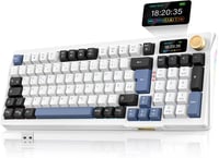 RedThunder K95 Wireless Mechanikus Gaming Billentyűzet QWERTZ 96 Gomb RGB LED Kijelzővel 1