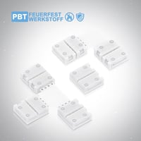 Set conectori bandă LED REDTRON, 22 buc, 4 pini, 10 mm, fără lipire, pentru RGB SMD 5050 3528, conectori în formă de L și T 8