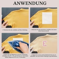 REEKNOKOL Litere Termocolante de la A la Z, 52 buc, Roz Deschis, Plasturi pentru Călcat pe Haine, pentru Jachete, Cămăși, Pălării, Genți, Blugi, Proiecte DIY 3
