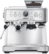 Reemix 20 Bar Espresso Kávéfőző Beépített Kávédarálóval és Tejhabosítóval Rozsdamentes 1