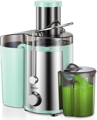 Reemix centrifugális gyümölcscentrifuga, 800 W, 2 fokozat - zöld 1