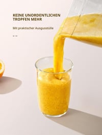 Mixér Reemix 500 W, 1,5 litra, 2 rýchlosti a pulzná funkcia, čepeľ z nehrdzavejúcej ocele, odnímateľné veko s odmerkou, vhodné do umývačky riadu, na prípravu smoothie 7