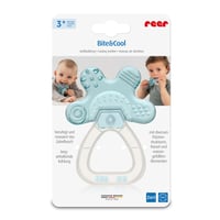 Jucărie dentiție răcoritoare Reer Bite&Cool pentru bebeluși de la 3 luni, cu efect de răcire prelungit, jucărie senzorială pentru calmarea durerilor gingivale 1
