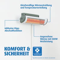 Reer EasyHeat Flex pelenkázóasztal lámpa talppal - kompakt design, csecsemőknek 5