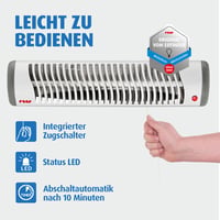 Reer EasyHeat Flex pelenkázóasztal lámpa talppal - kompakt design, csecsemőknek 7