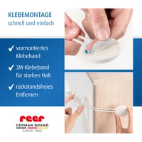 Reer Multi-Sicherung set sigurnosnih brava za ormare i ladice, 3 komada, bijele 6