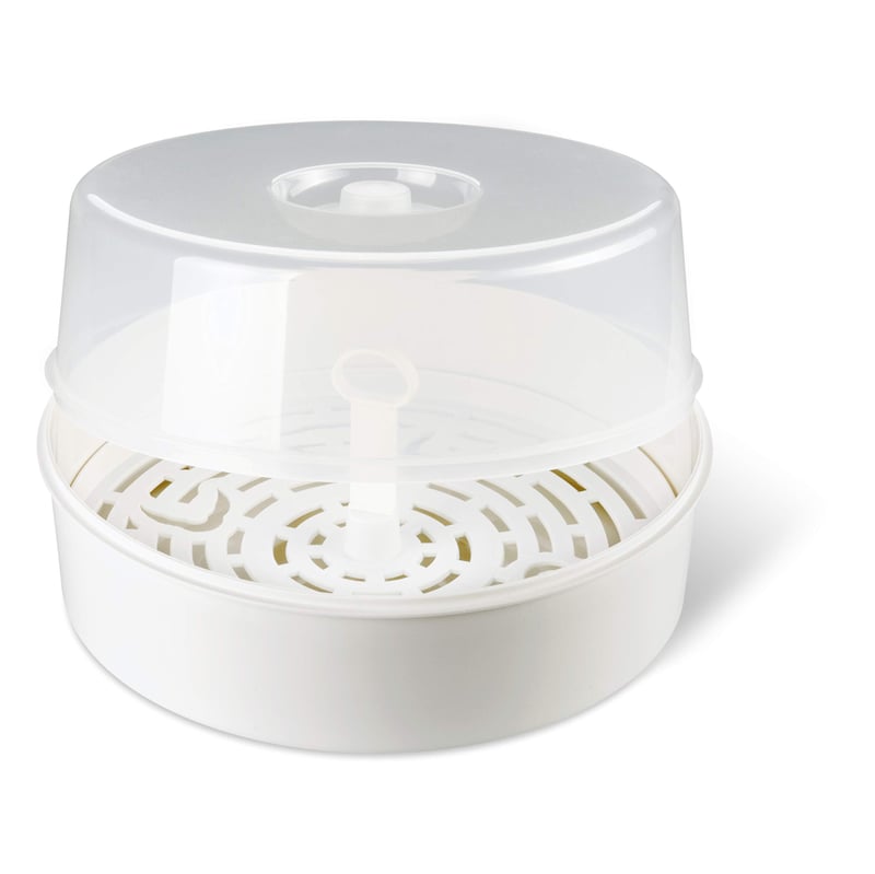 Sterilizator cu microunde Reer VapoStar pentru 4 biberoane - Sterilizator cu aburi pentru microunde pentru biberoane