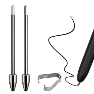 Vârfuri de schimb REEYEAR din aliaj de titan pentru stylus Samsung Galaxy Z Fold 3/4 S Pen și S Pen Pro, rezistente la uzură, vârf fin, 2 bucăți