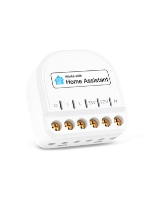 Refoss Mini Wi-Fi pametni relej 10A, kompatibilan s Home Assistant / Alexa / Google