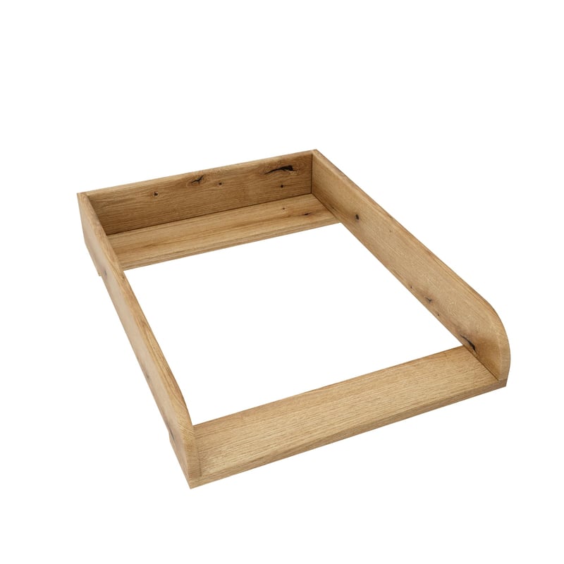 Dispozitiv de schimbat scutece Regalik pentru comodă IKEA Malm – dimensiune 48 cm, finisaj stejar