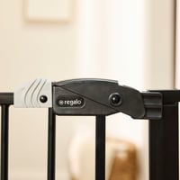 Regalo Deluxe Easy Step Extra Tall zaštitna vrata za djecu i kućne ljubimce, visina 91,4 cm, za otvore od 73,6 do 90 cm, crna 6