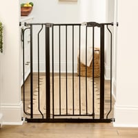 Regalo Deluxe Easy Step Extra Tall zaštitna vrata za djecu i kućne ljubimce, visina 91,4 cm, za otvore od 73,6 do 90 cm, crna 10