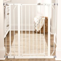Detská bezpečnostná zábrana Regalo Easy Step s tlakovým upevnením a rozširujúcou sadou 104 cm 1