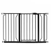 Regalo Safety Extra Wide sigurnosna vrata za djecu za vrata i stepenice, 73,6-122 cm, bijela, montaža pod pritiskom, s proširenjima, za bebe i malu djecu 2