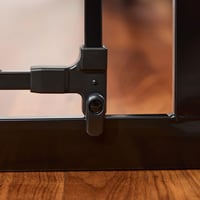 Regalo Safety Extra Wide sigurnosna vrata za djecu za vrata i stepenice, 73,6-122 cm, bijela, montaža pod pritiskom, s proširenjima, za bebe i malu djecu 9