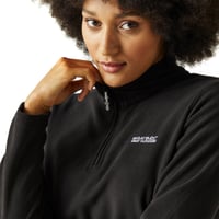 Pulover fleece pentru femei Regatta Sweethart, strat intermediar cu protecție anti-scămoșare și fermoar 1/2 4