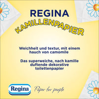 Regina Kamilla 3 rétegű toalettpapír 16 tekercs, 150 lap, puha és kíméletes - 16 pieces (pack of 1), White/Opulent Garden 2