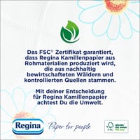 Regina Kamilla 3 rétegű toalettpapír 16 tekercs, 150 lap, puha és kíméletes - 16 pieces (pack of 1), White/Opulent Garden 6