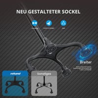 Baston reglabil cu patru picioare Rehand, mâner ergonomic - mov 3