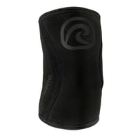 Rehband lakťová bandáž 5 mm SBR/neoprén, na silový tréning, anatomický dizajn, protišmyková, karbónová/čierna, veľkosť M 1